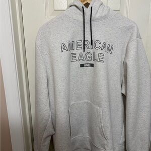 American Eagle Outfitters Light Gray Hoodie